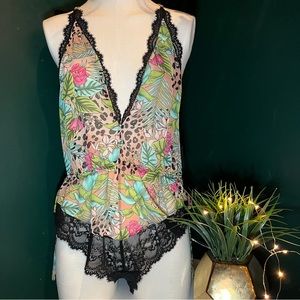 INC INTERNATIONAL CONCEPTS - Jungle Leopard Bodysuit